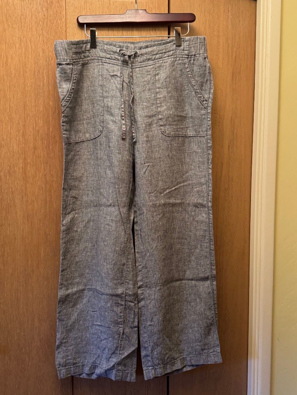 Athleta Women's Cabo Linen Wide Leg Pants